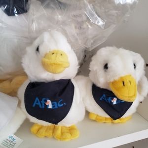 6" Aflac plush ducks